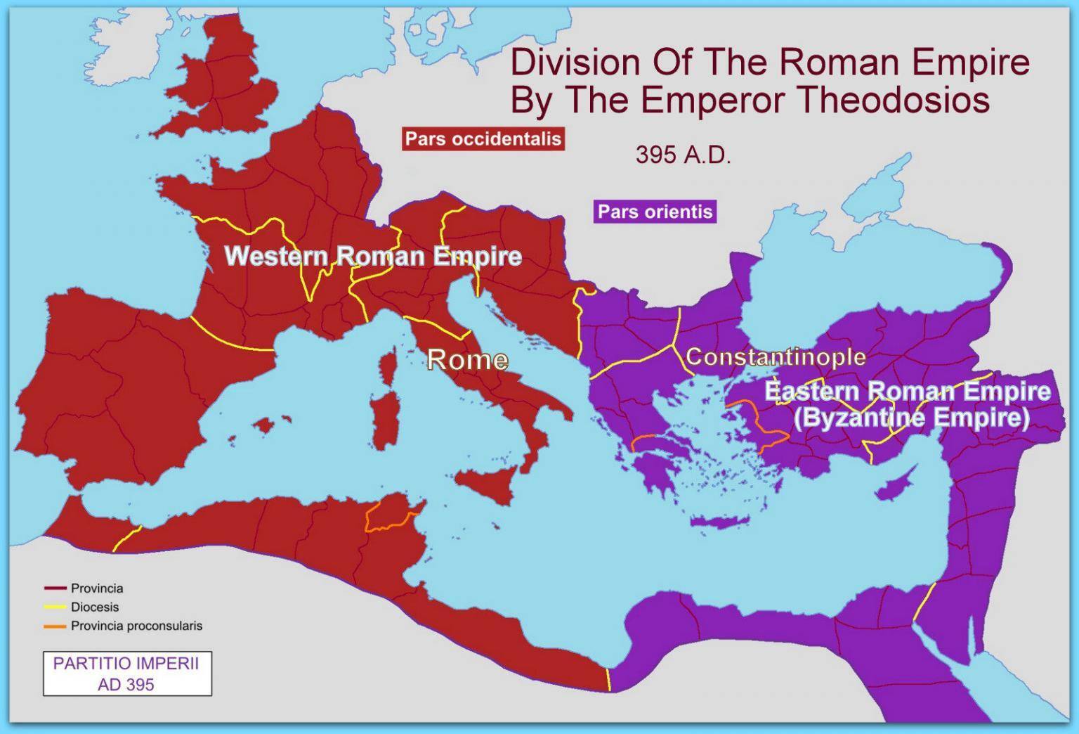 Division Of Roman Empire 020 
