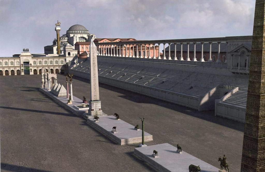 Byzantine Hippodrome in Istanbul