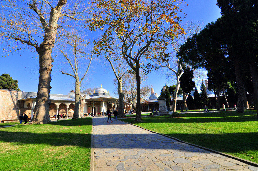 Topkapi Palace Courtyards