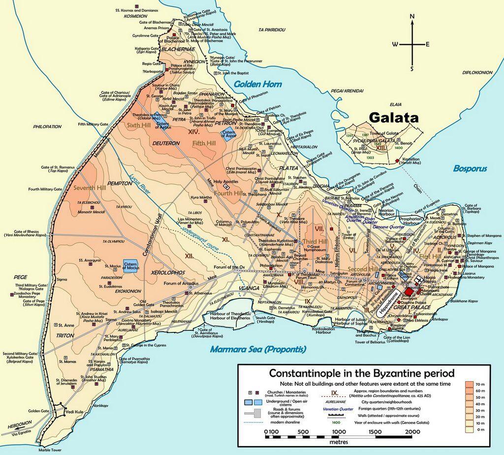Galata during Byzantine Empire