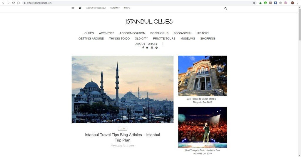 Istanbul Clues Travel Blog