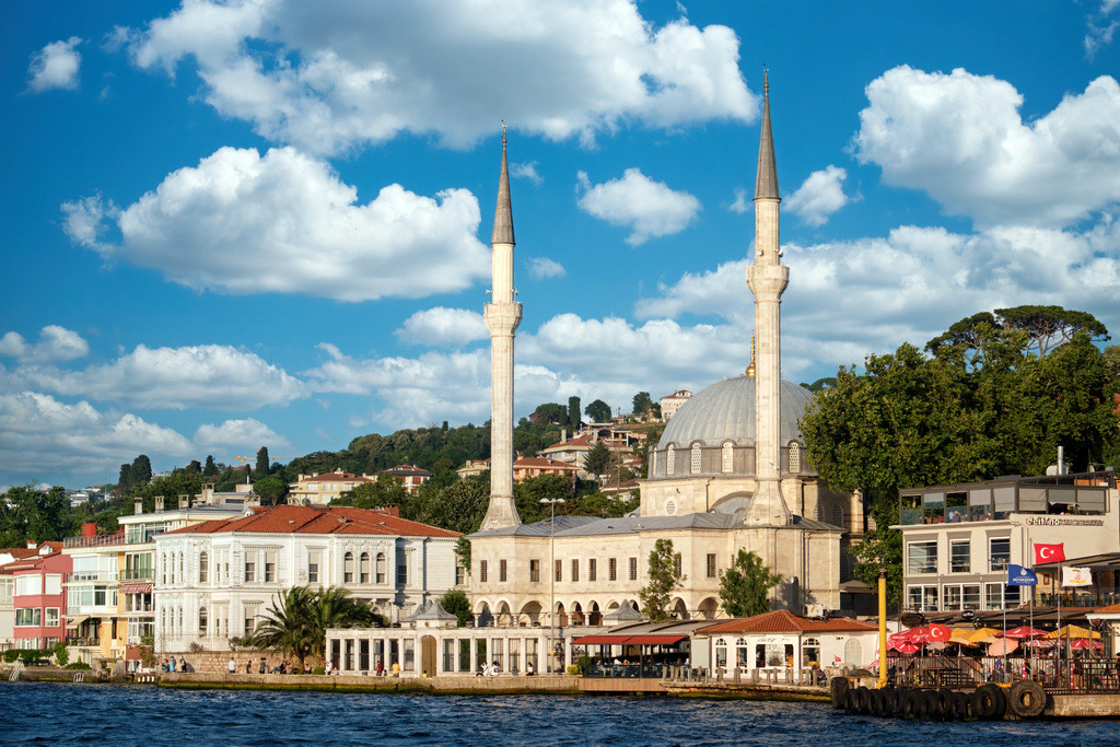 Beylerbeyi Mosque is located on the Asian Side of Istanbul