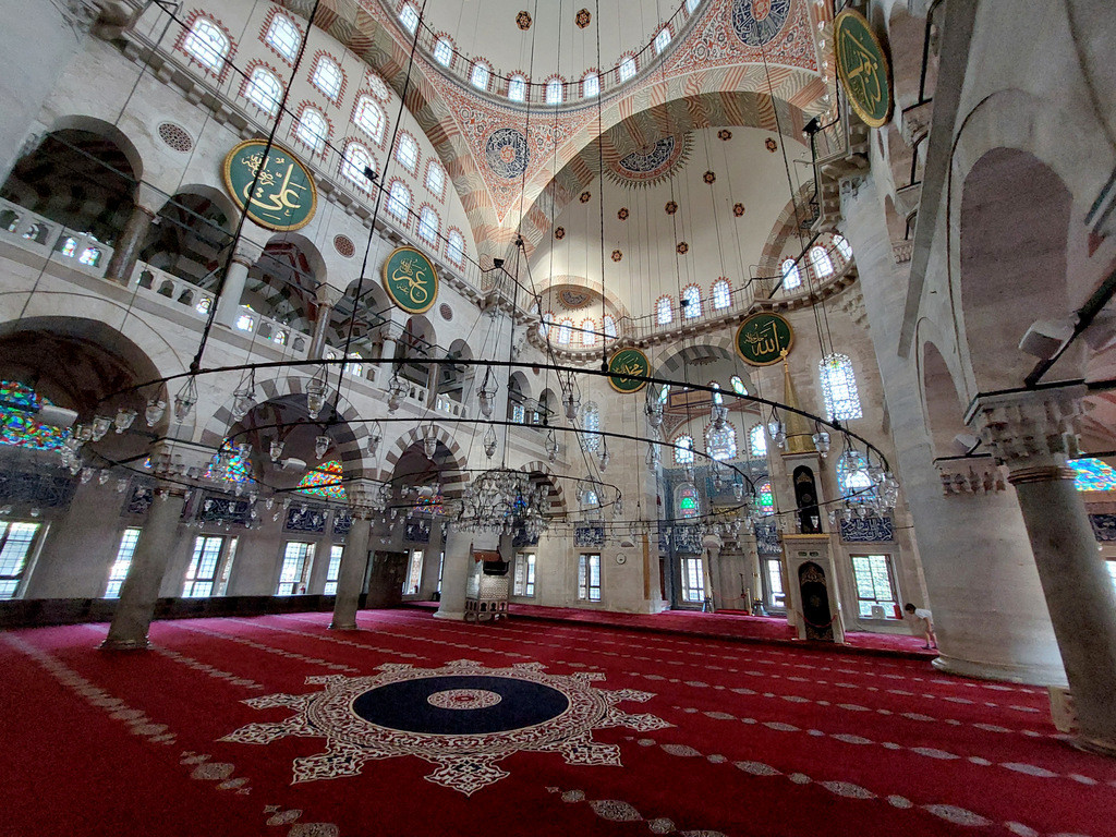 Kilic Ali Pasha Mosque is located next to Istanbul Cruise Port