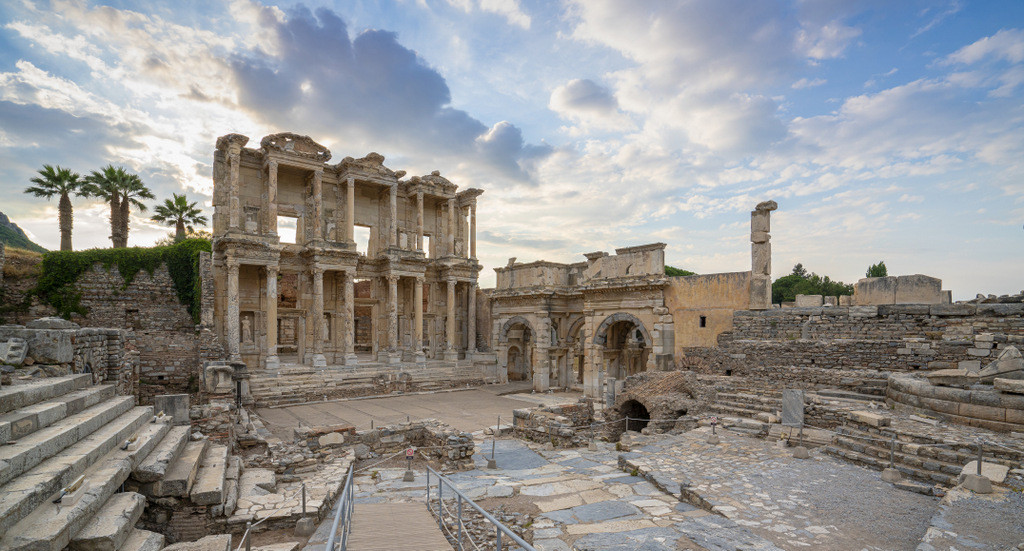 Ephesus Archaeological Site located in Selcuk province of Izmir