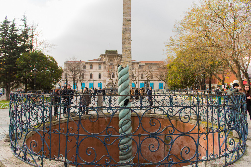 Serpent Column in Hippodrome Istanbul