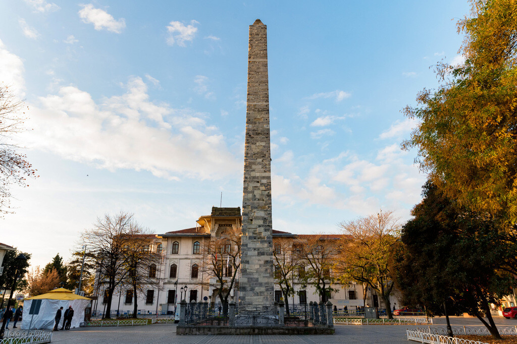 Walled Obelisk in Hippodrome Istanbul